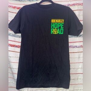 Bob Marley Black T-Shirt  - Size Small NWOT